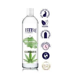 Лубрикант - BTB Water Based Cannabis Lubricant 250 мл