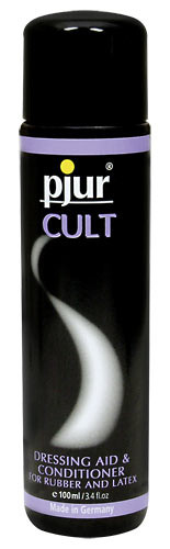 Смазка для ухода за латексом - Pjur Cult Dressing Aid, 100 мл