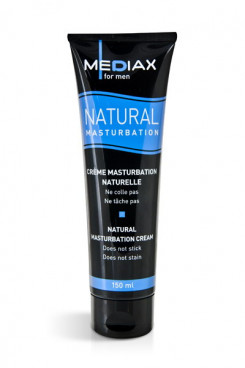 Лубрикант - MEDIAX For Men Natural Masturbation Cream, 150 мл
