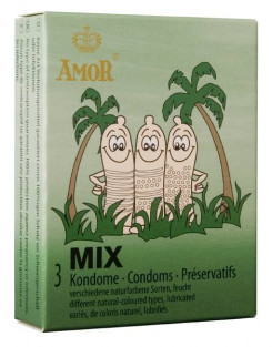 Презервативы - Amor Mix, 3 шт.