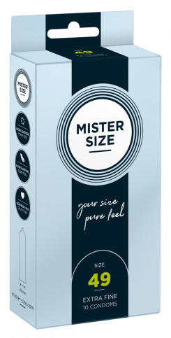 Презервативи - Mister Size 49mm pack of 10