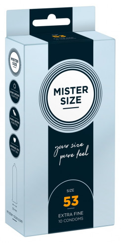 Презервативи - Mister Size 53mm pack of 10