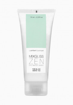 Лубрикант на водной основе MixGliss ZEN THE BLANC (70 мл) Белый Чай (криво наклеена этикетка!!!)