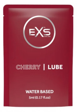 Ароматизированный универсальный гель-лубрикант EXS Cherry Lube, 5 ml