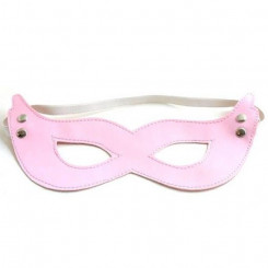 Розовая маскарадная маска