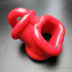 Силиконовые кольца на пенис TPR Annex Erection Enhancer Sex-Toys for Men - Red