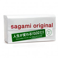Полиуретановые презервативы Sagami Original 0.02мм, 10 шт