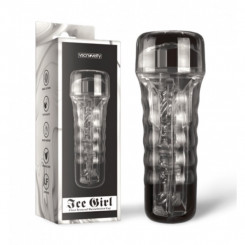 Мастурбатор для мужчин Ice Girl Clear Textured Masturbation Cup