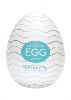 Мастурбатор яйцо TENGA - EGG Wavy EGG-001