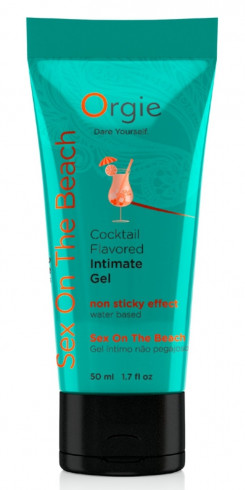 Оральный лубрикант Orgie Cocktail Flavored Intimate Gel - Sex On The Beach, 50 ml