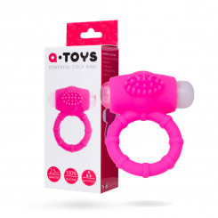 Эрекционное кольцо - A-Toys, силикон, розовый, Ø2,5 см