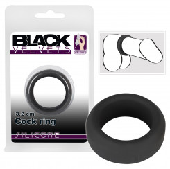 Эрекционное кольцо - Black Velvets Cock Ring, 3.2 см