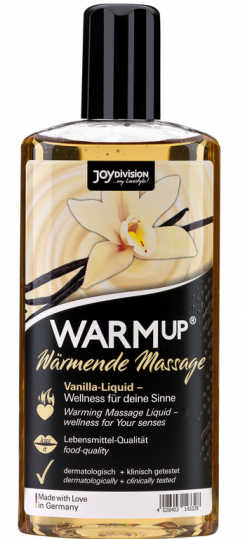 Массажное масло - WARMup Vanilla, 150 мл