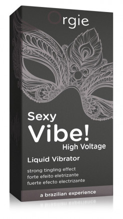 Возбуждающий гель - Orgie Sexy Vibe! High Voltage, 15 мл