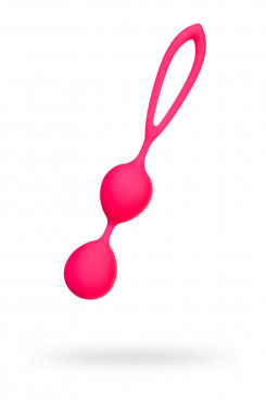 Вагинальные шарики A-Toys By Toyfa, силикон, розовые, ø 3,1 см