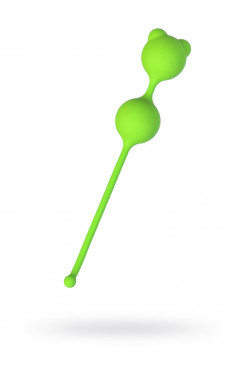 Вагинальные шарики A-Toys By Toyfa, силикон, зеленый, ø 2,7 смВагинальные шарики A-Toys By Toyfa, си