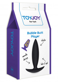 Анальная пробка - ToyJoy Bubble Butt Player Black