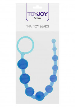Анальная цепочка - ToyJoy Thai Toy Beads Blue