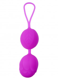 Вагинальные шарики - Boss Silicone Kegel Balls Purple