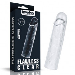 Насадка - Add 1''Flawless Clear  Penis Sleeve Clear