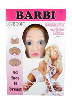 Надувна секс-лялька з вібрацією - Barbi 3D