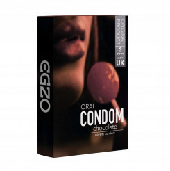 Оральні презервативи - EGZO Oral Сondom Chocolate, 3 шт.