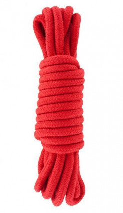 Мотузка для бондажу BONDAGE ROPE 5M, Red