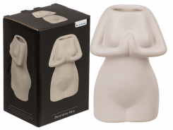 Керамічна ваза Women´s Body White, 175 мл