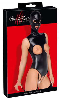 Боді з маскою - 2480484 Bad Kitty Body & Mask, black