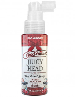 Увлажняющий оральный спрей Doc Johnson GoodHead - Juicy Head - White Chocolate and Berries 59мл