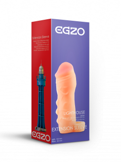 Удлиняющая Насадка - презерватив EGZO ES002