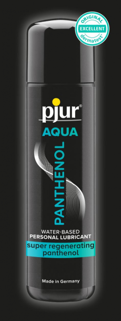 Универсальный лубрикант на водной основе с регенерирующим эффектом - pjur Aqua Panthenol, 2 ml