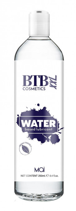 Универсальный лубрикант на водной основе Mai - BTB Water based lubricant XXL, 250 ml