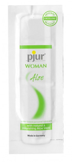 Универсальный лубрикант на водной основе - pjur Women Aloe, 2 ml
