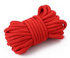 Веревка для бондажа 5M RED, SKN-C079 ( 5 метров )