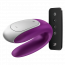 Смарт-вибратор для пар Double Fun цвет: фиолетовый Satisfyer (Германия) - [Фото 1]