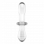 Стеклянный фаллоимитатор Double Crystal цвет: прозрачный Satisfyer (Германия) - [Фото 2]
