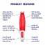 Универсальный вибратор Satisfyer Vibes Power Flower Satisfyer (Германия) - [Фото 2]