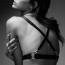 Портупея «Х» MAZE цвет: черный  Bijoux Indiscrets (Испания) - [Фото 2]