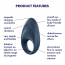 Эрекционное виброкольцо Mighty One Satisfyer (Германия) - [Фото 2]