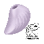 Вакуумный стимулятор клитора  Pearl Diver цвет: фиолетовый Satisfyer (Германия) - [Фото 1]