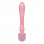 2 в 1: вибратор-кролик + массажер Triple Lover цвет: розовый Satisfyer (Германия) - [Фото 6]
