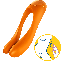 Вибратор на палец Satisfyer Candy Cane цвет: оранжевый Satisfyer (Германия) - [Фото 1]