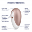 Вакуумный стимулятор клитора Deluxe Satisfyer (Германия) - [Фото 2]