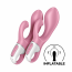 Вибратор-кролик Air Pump Bunny 2 цвет: розовый Satisfyer (Германия) - [Фото 1]