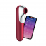 Вакуумный стимулятор и вибратор Dual Love, двухсторонний цвет: красный Satisfyer (Германия) - [Фото 1]