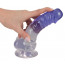 Clear Dildo with Balls - [Фото 5]