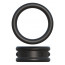 Fantasy C-Ringz Max-Width Silicone Rings - Black - [Фото 3]