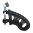 Fantasy C-Ringz Hardcore Silicone Cock Blocker - Black - [Фото 2]