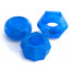 C Deluxe Cock Ring Set Blue - [Фото 2]